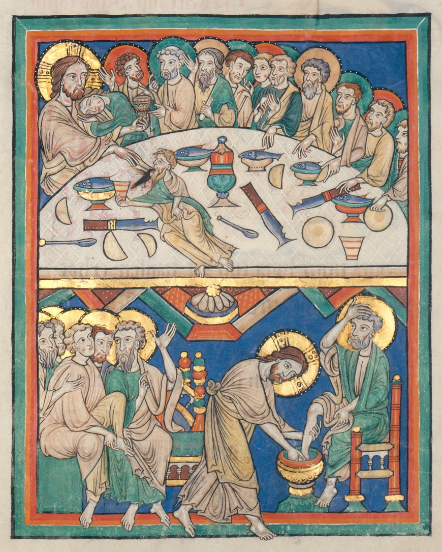 Christ-Last Supper-Codex_Bruchsal_1_28r
